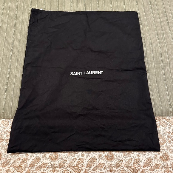 Saint Laurent Black Logo Dust Bag - Picture 1 of 8